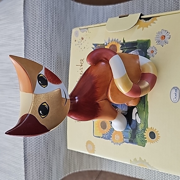 NIB Pink Cat Figurine LUCA by Goebel Rosina Wachtmeister Collection - Picture 1 of 8